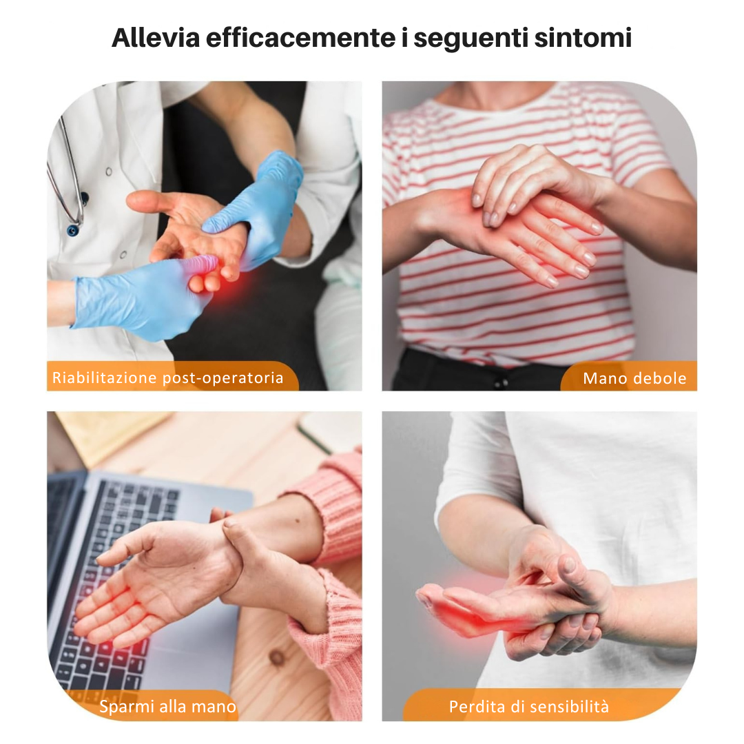Guanto per recuperare la mobilità della mano